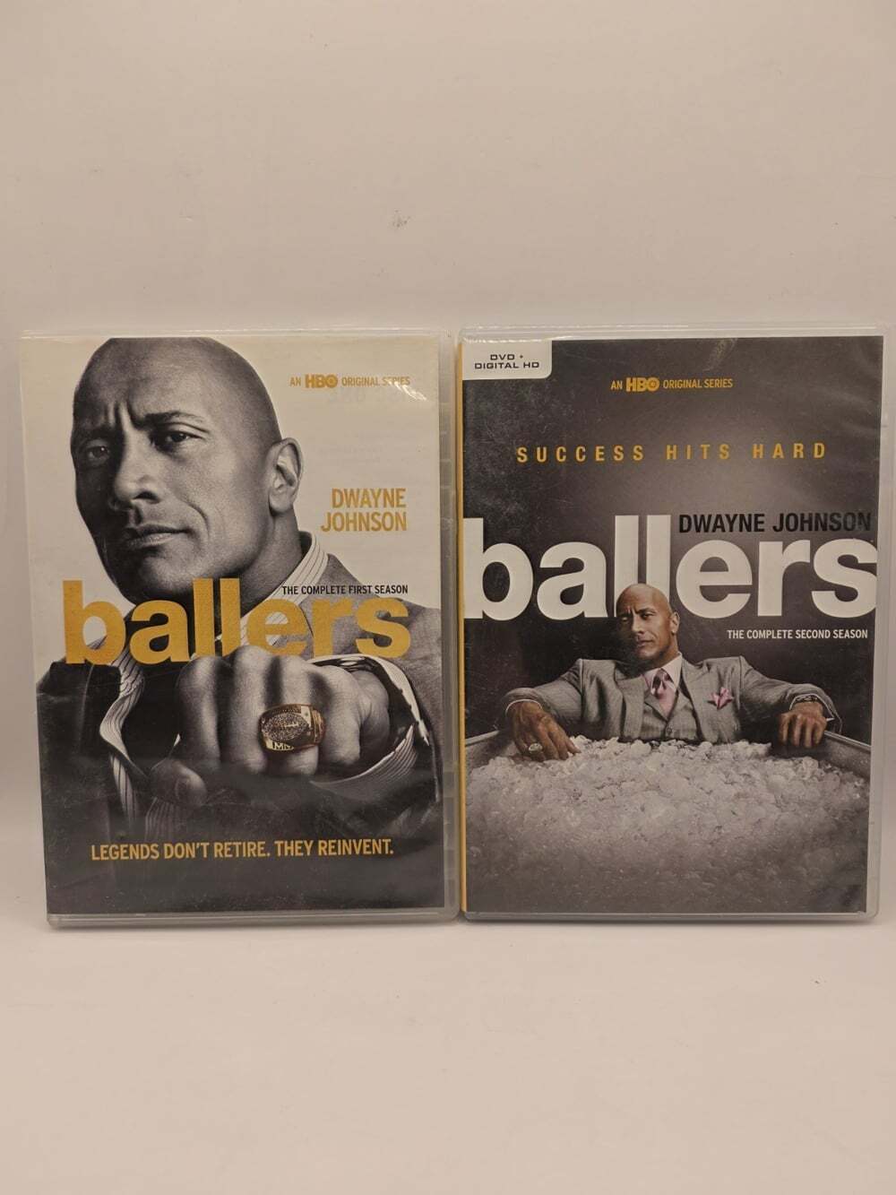 Ballers Season 1 , 2 DVDs Dwayne Johnson